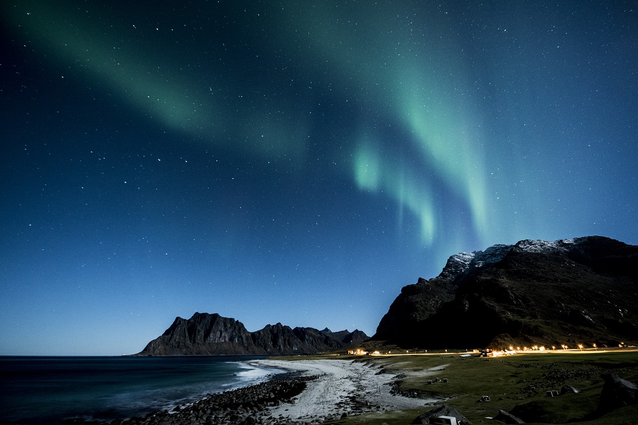 Lofoten aurora boreal