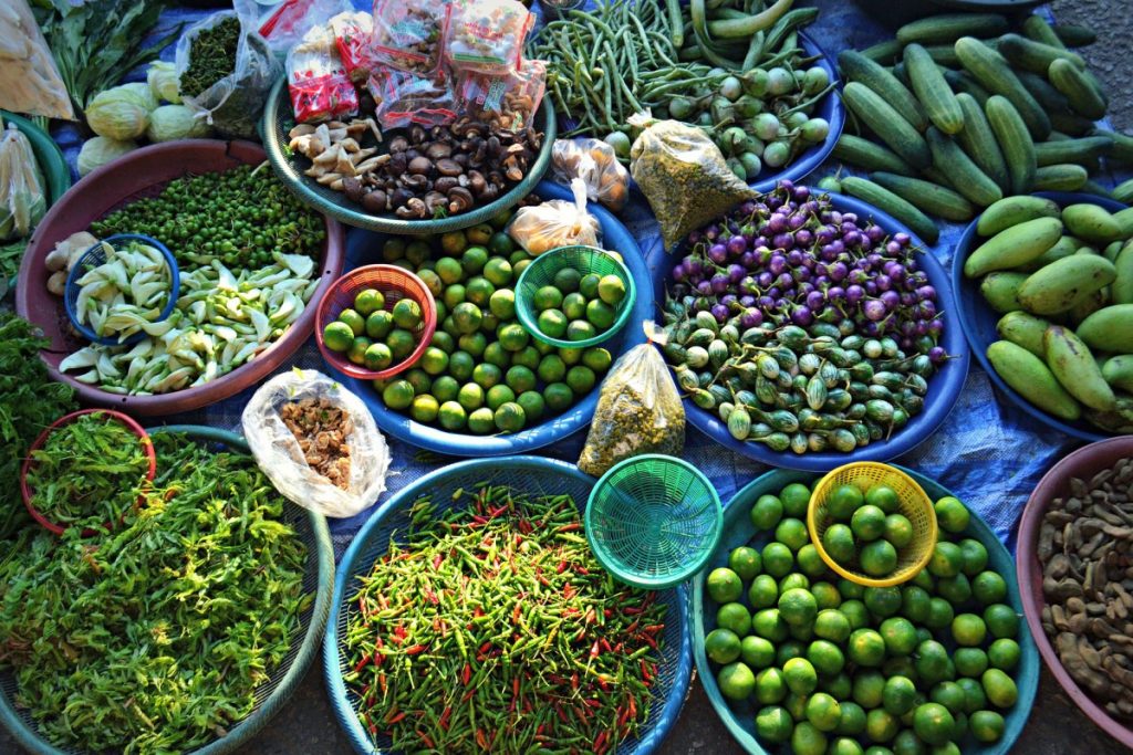 Tailandia verduras