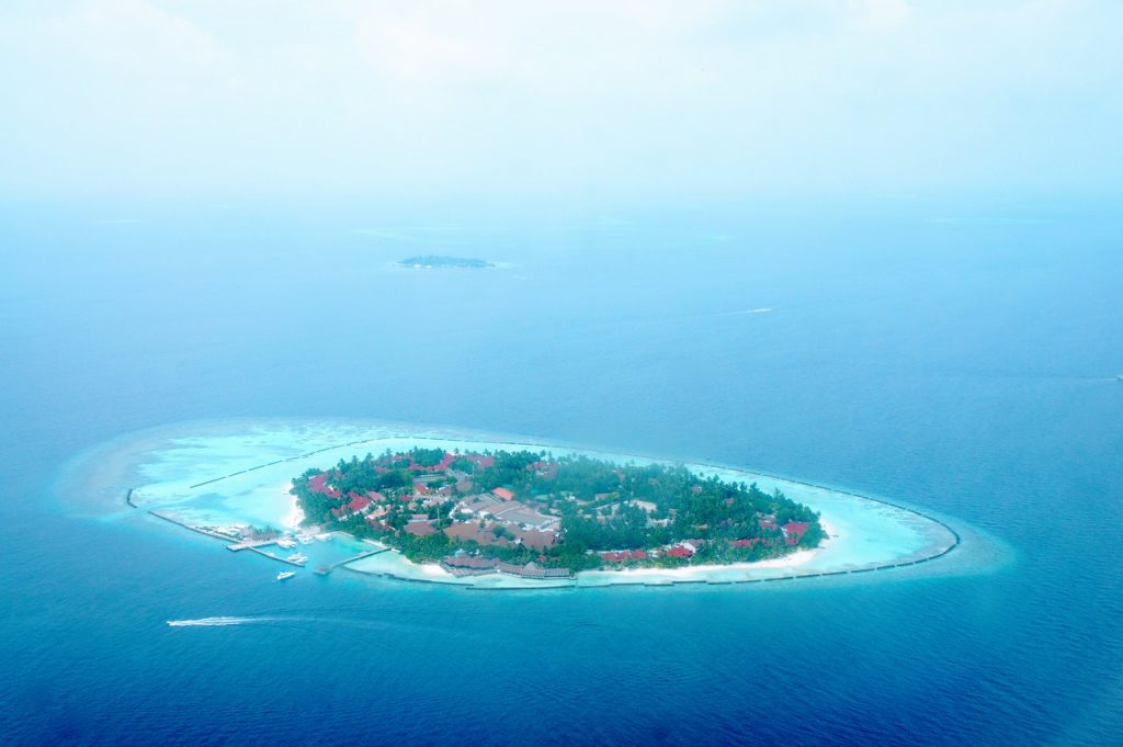 isla en maldivas