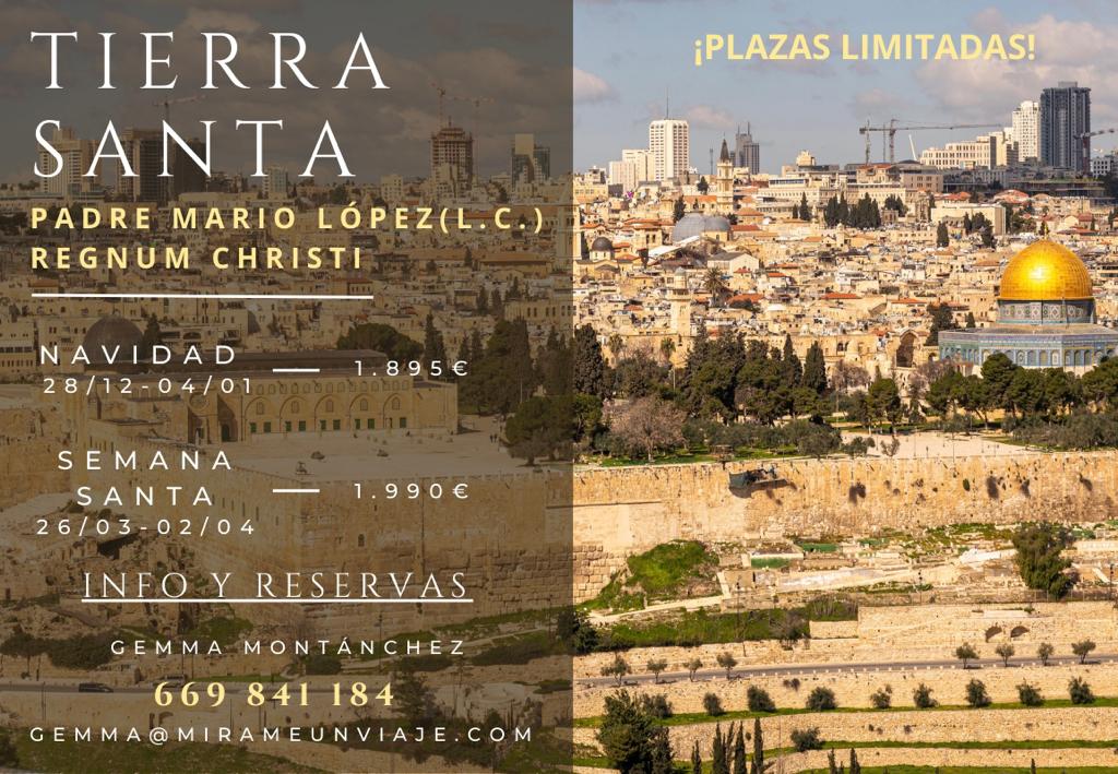 Viaje Peregrinación a Tierra Santa